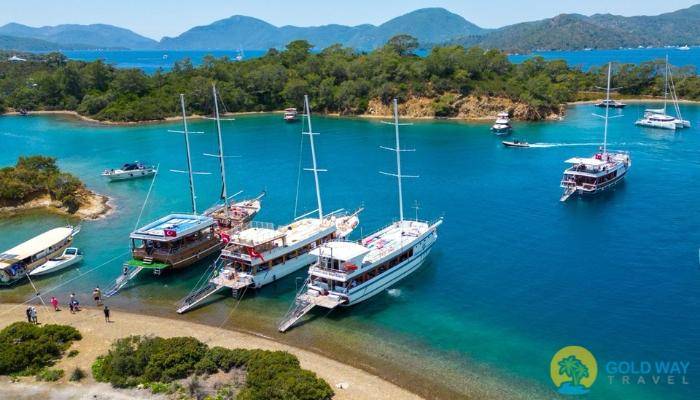 12 ADALAR TEKNE TURU - FETH�YE GEZ�LECEK YERLER VE TURLAR