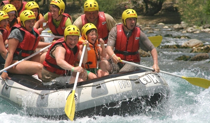 DALAMAN �AYI RAFT�NG - FETH�YE GEZ�LECEK YERLER VE TURLAR