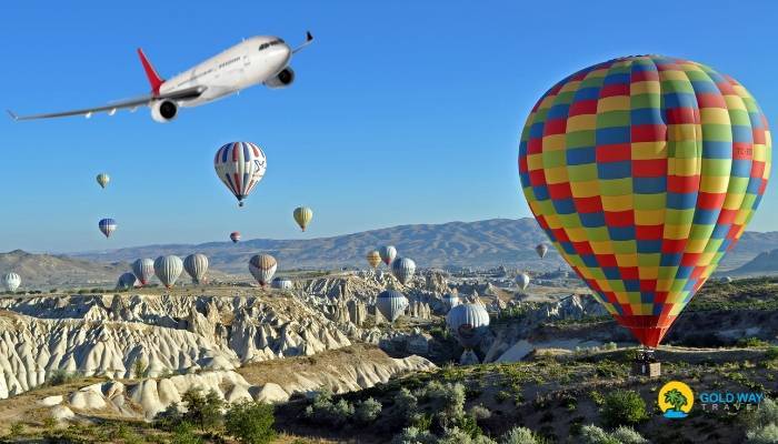 КАППАДОКИЯ НА САМОЛЕТЕ ИЗ КЕМЕРА - ЭКСКУРСИИ В КЕМЕРЕ
