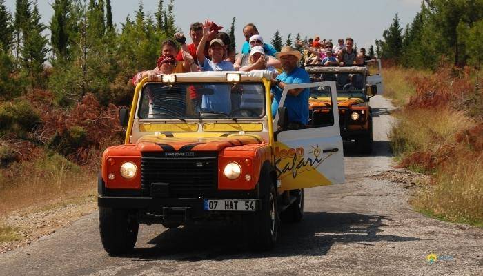 KOMBO RAFTING FRA ANTALYA 4 I 1 - UDFLUGTER I ANTALYA