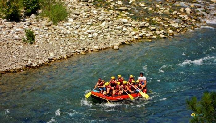 RAFTING OG TAZI CANYON FRA BELEK 4 I 1 - UTFLUKTER I BELEK